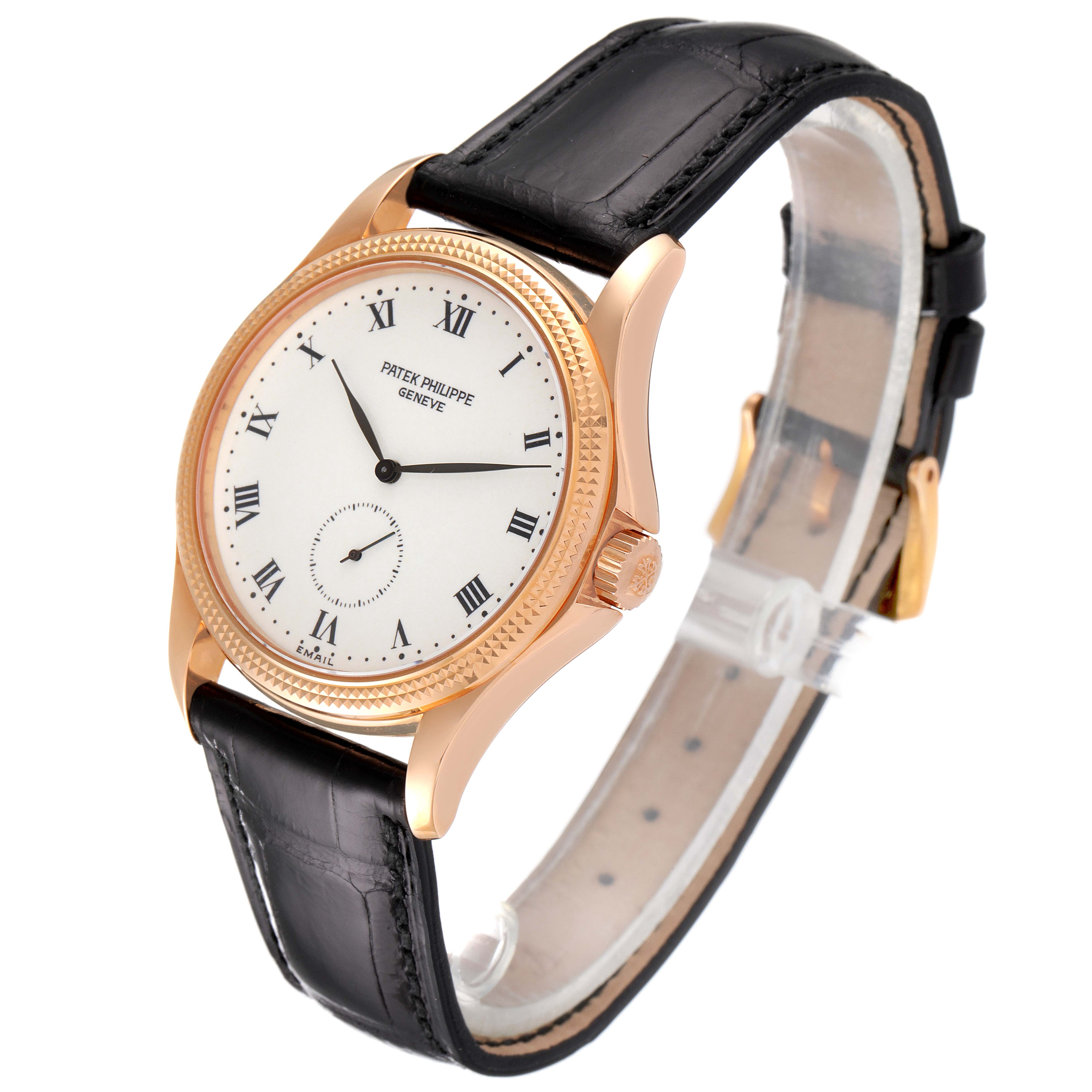 Patek Philippe Calatrava Rose Gold R Stock Swisswatchexpo