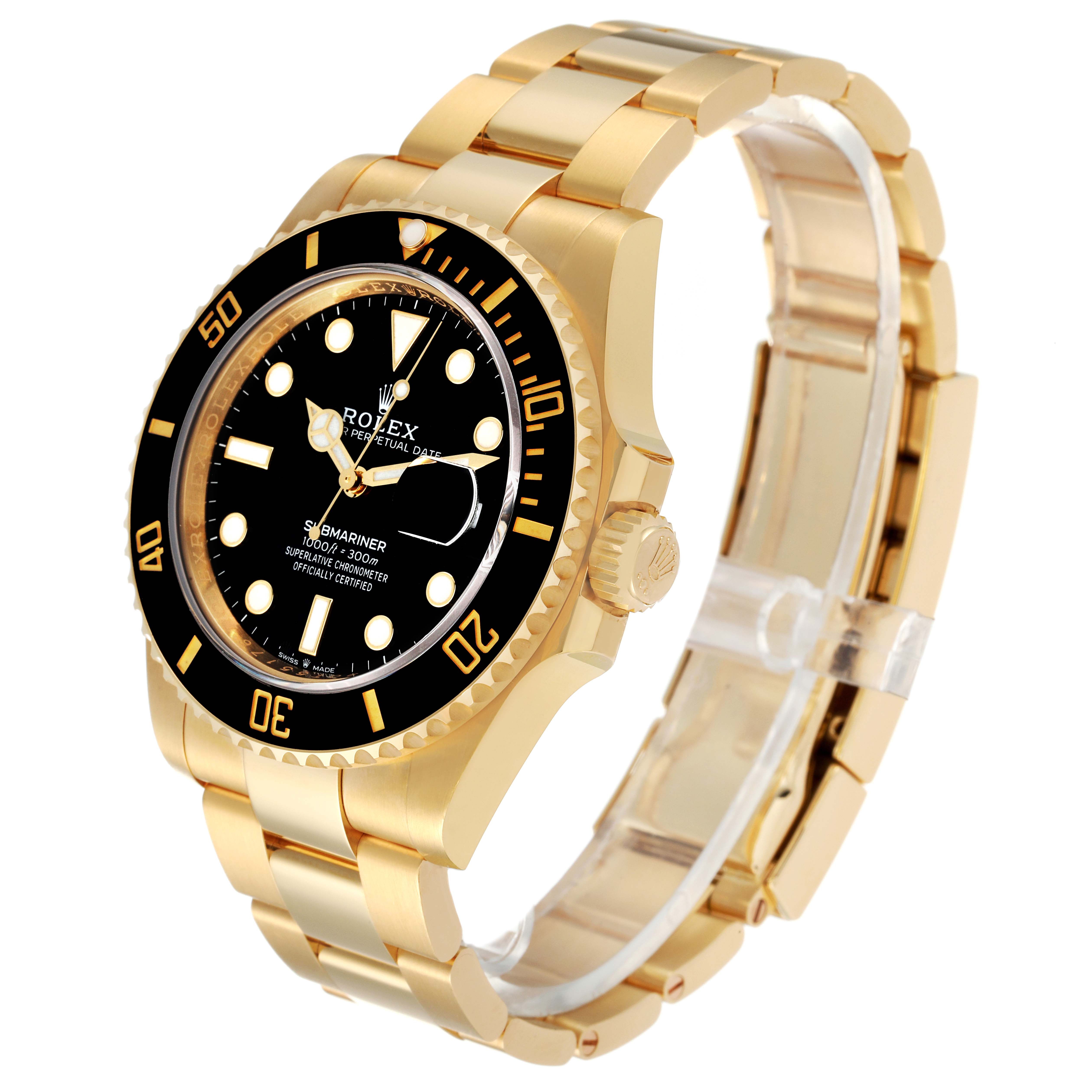 Rolex Submariner Yellow Gold 126618 Stock 47370 SwissWatchExpo