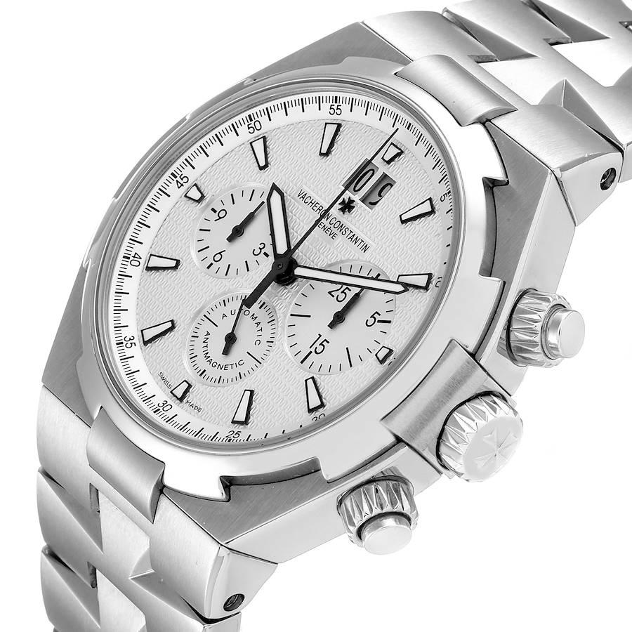 Vacheron Constantin Overseas Silver Dial Chronograph Mens Watch 49150