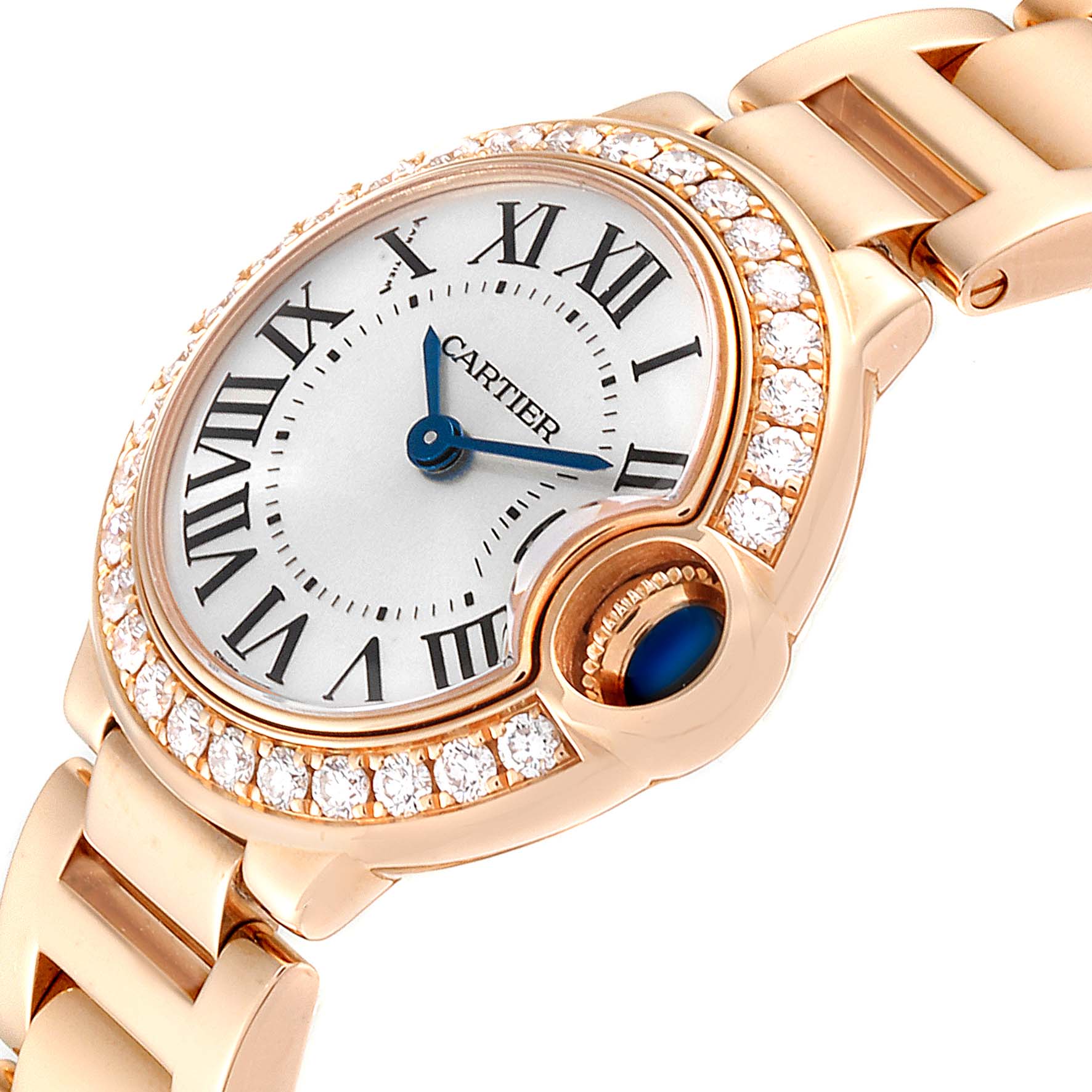 Cartier Ballon Bleu Rose Gold We Z Stock Swisswatchexpo