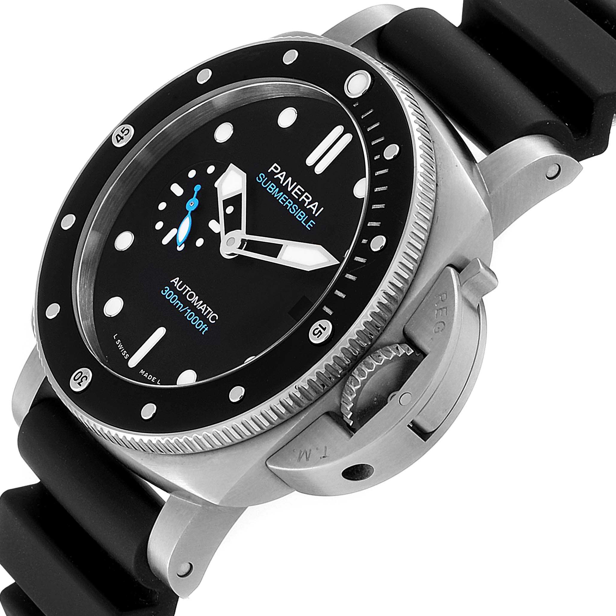 Panerai Submersible Stainless Steel PAM00683 Stock 27411 SwissWatchExpo