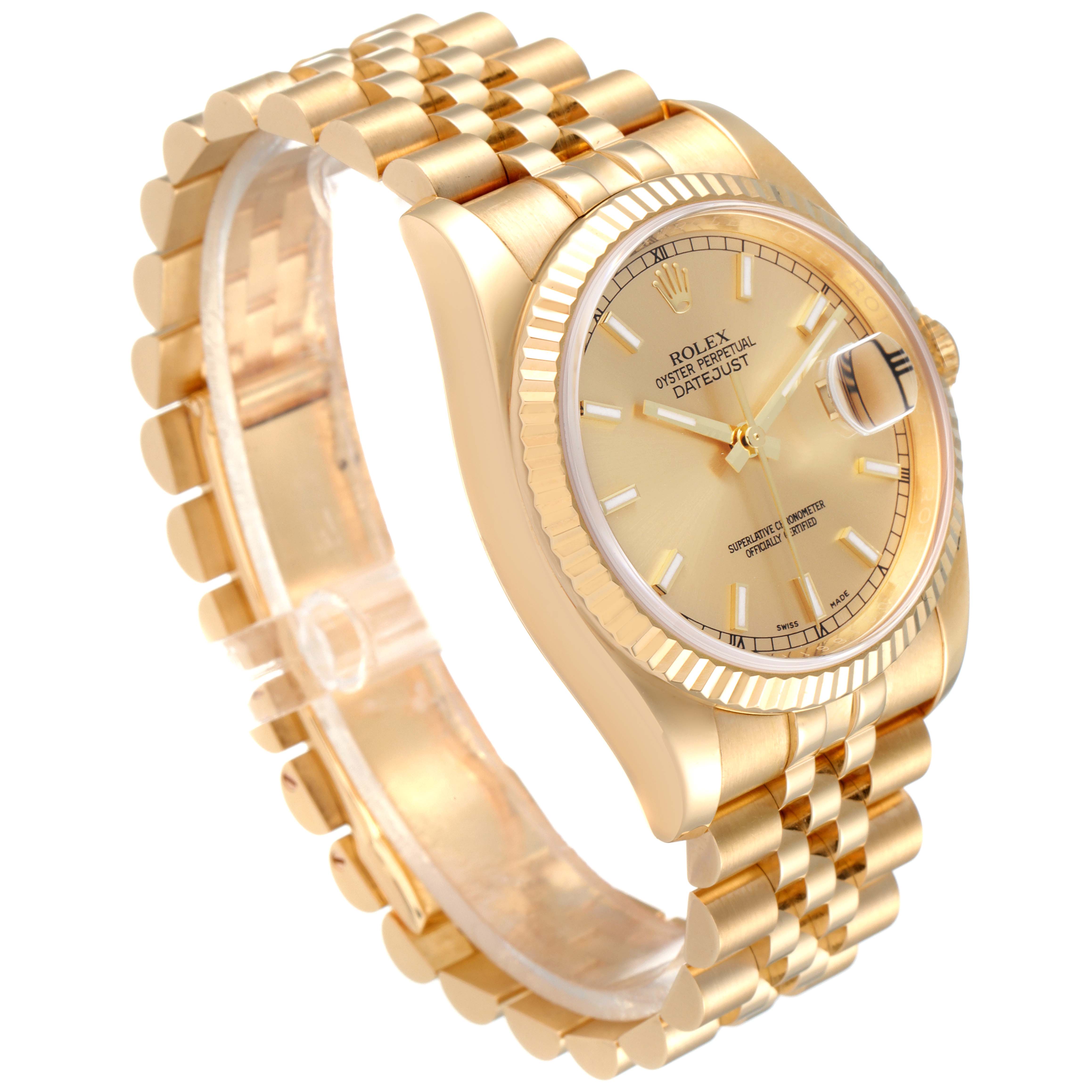 Rolex President Yellow Gold 116238 Stock 33994 SwissWatchExpo