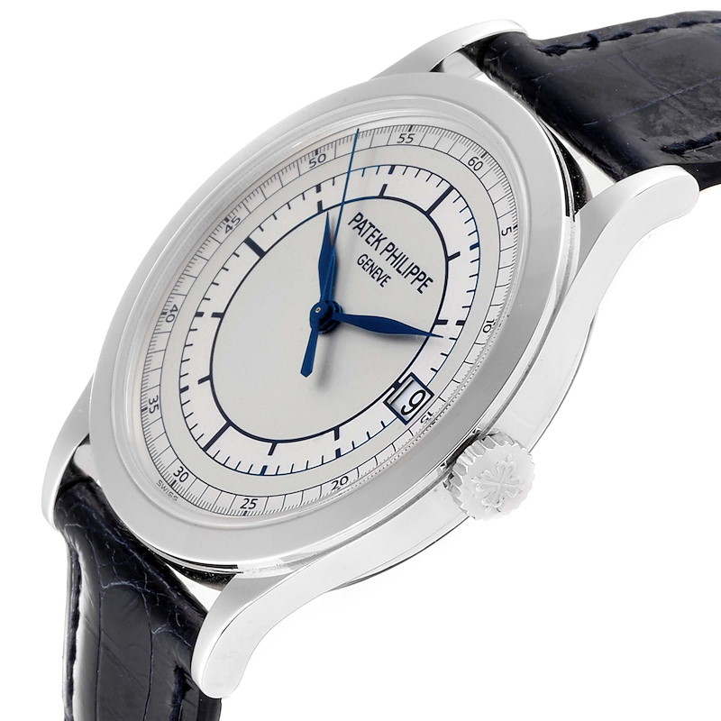 Patek Philippe Calatrava White Gold G Stock Swisswatchexpo