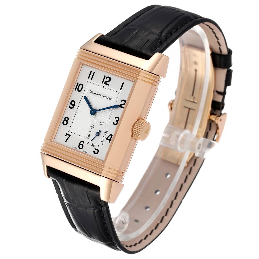 Jaeger Lecoultre Reverso Rose Gold Q Stock Swisswatchexpo