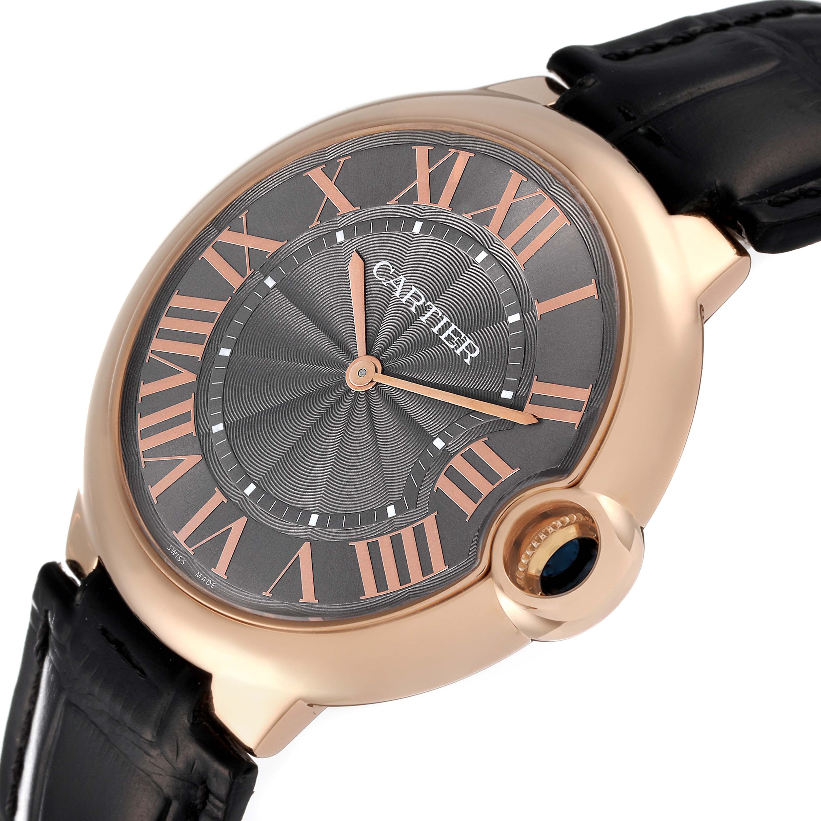 Cartier Ballon Bleu Rose Gold W6920089 Stock 46321 SwissWatchExpo