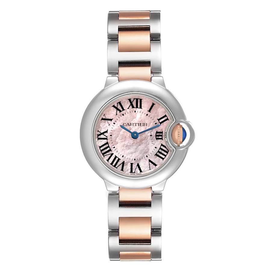 Cartier  フランソワ・シャイユ 英語版 Cartier Ballon Bleu Steel and Gold (two tone) W6920034