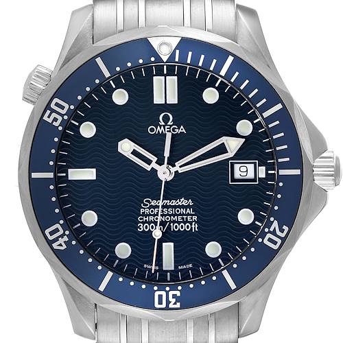Photo of Omega Seamaster Diver 300M Blue Dial Steel Mens Watch 2531.80.00