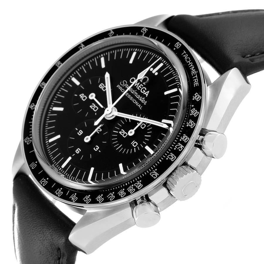 Omega Speedmaster Moonwatch Steel Mens Watch 310.32.42.50.01.002 Box Card SwissWatchExpo