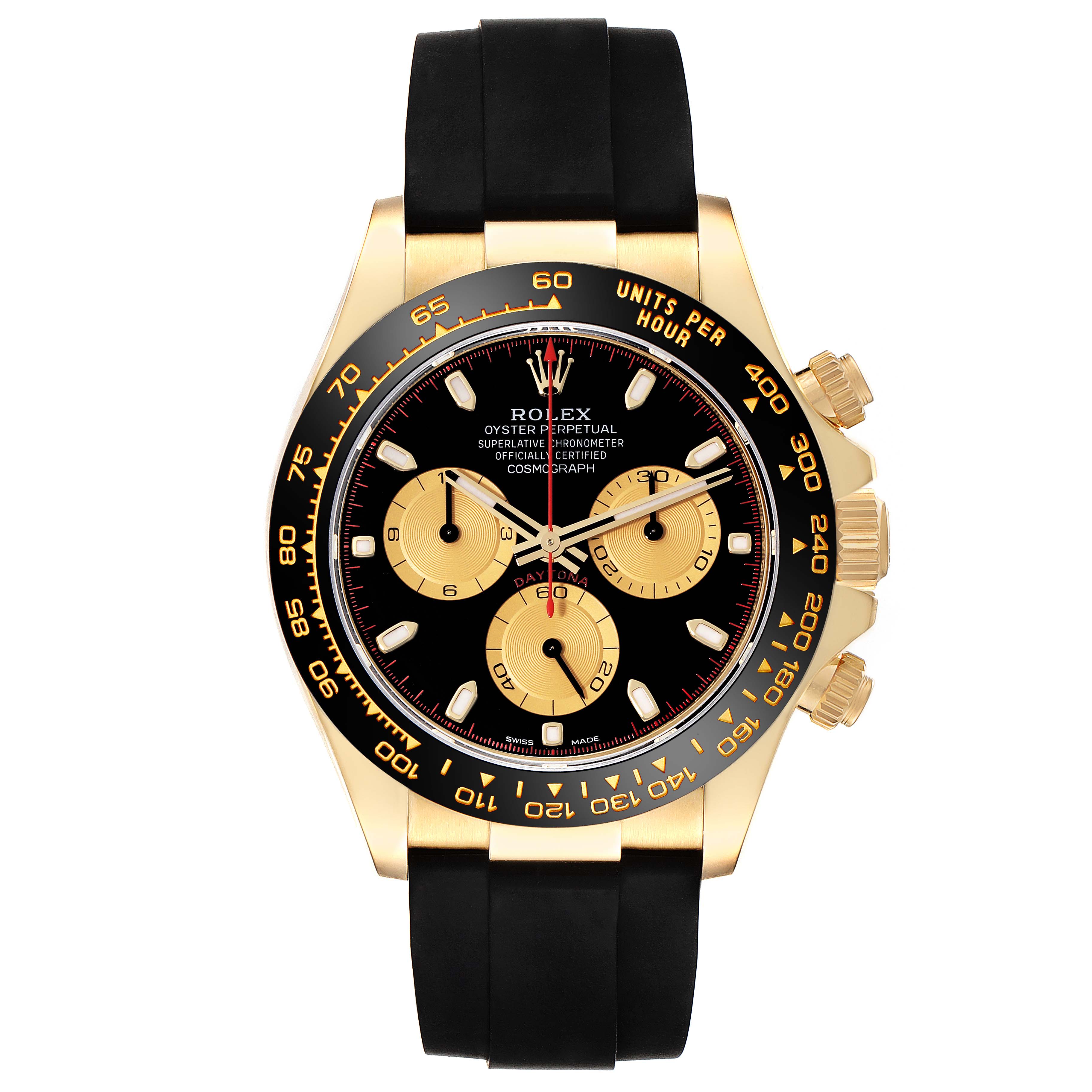 Rolex Daytona Yellow Gold 116518LN | Stock 57849