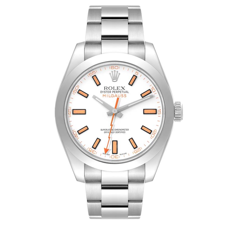 Rolex on sale milgauss orange