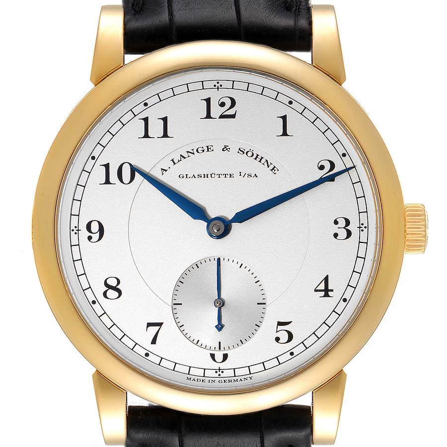 A. Lange and Sonhne 1815 18k Yellow Gold Mens Watch 233.021 Box Papers SwissWatchExpo