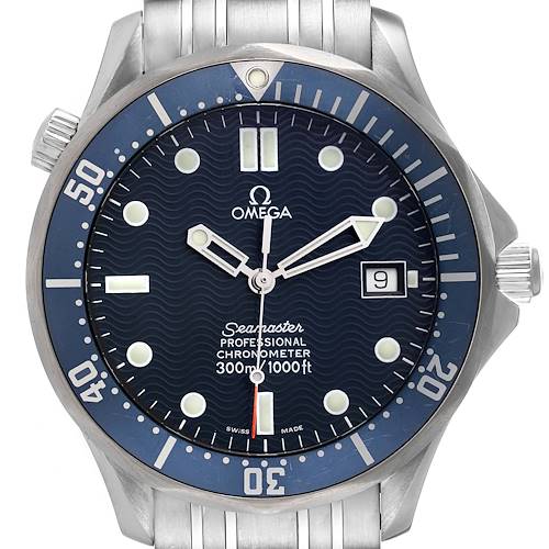 Photo of Omega Seamaster Diver 300M Blue Dial Steel Mens Watch 2531.80.00 Box Papers