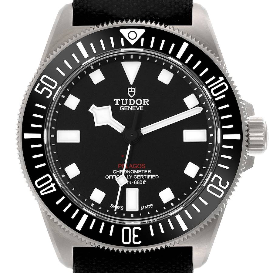 Tudor Pelagos FXD 42mm Titanium Steel Mens Watch 25717 Unworn SwissWatchExpo