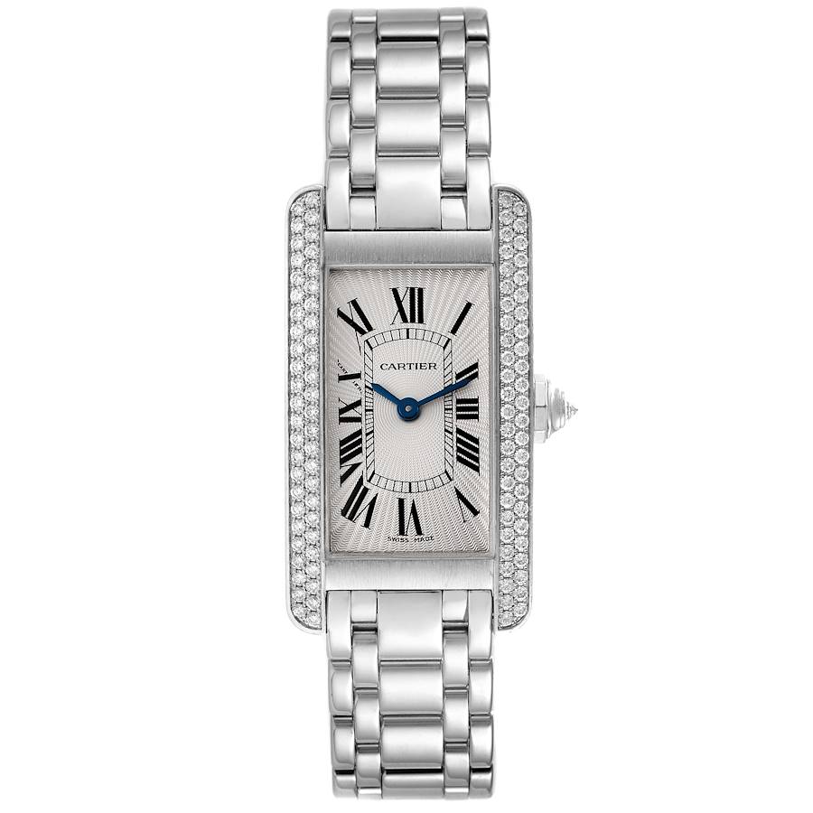 Cartier Tank Americaine White Gold 