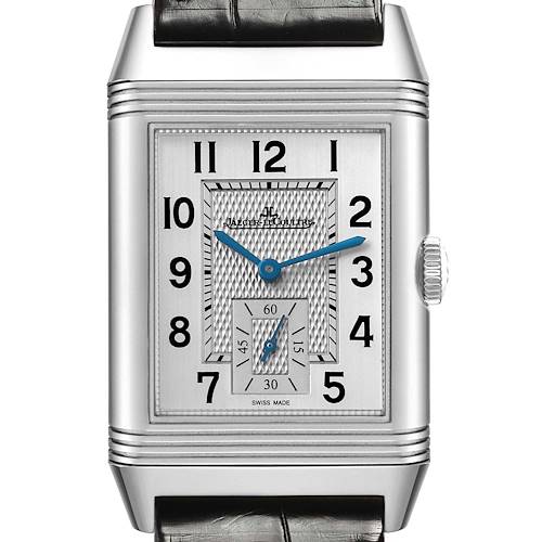 Photo of Jaeger LeCoultre Reverso Duo Day Night Steel Watch 215.8.D4 Q3848420 Card