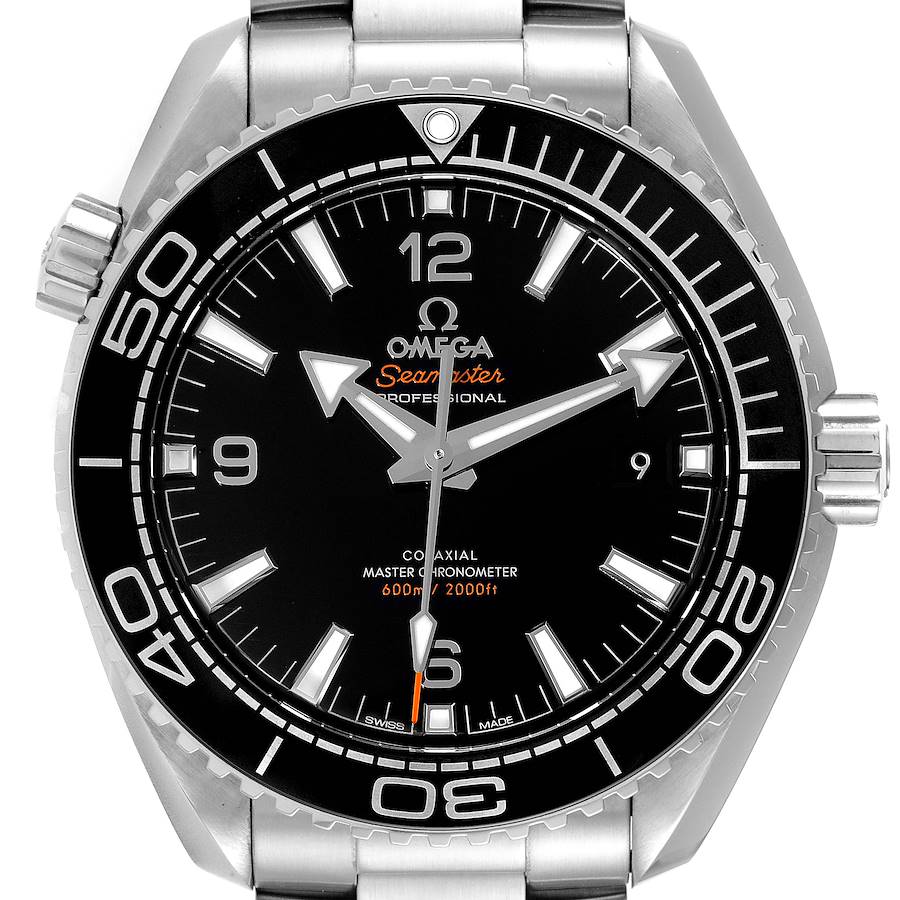 Omega Seamaster Planet Ocean Steel Mens Watch 215.30.44.21.01.001 Box Card SwissWatchExpo