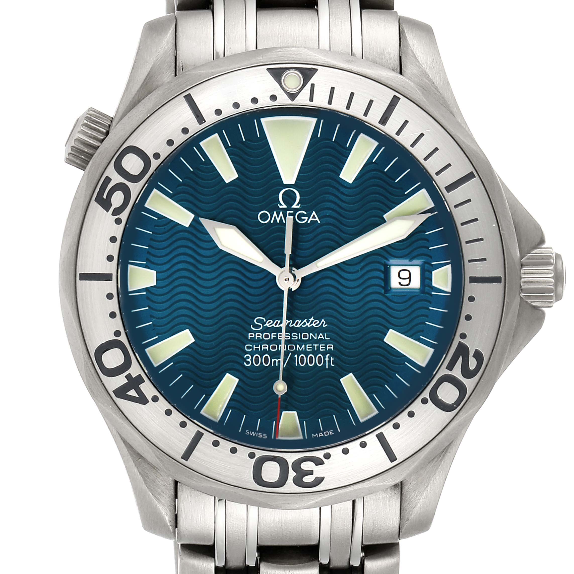 時計 Omega Seamaster TITANE Omega Seamaster Titanium 2231.80.00 | Stock 30287