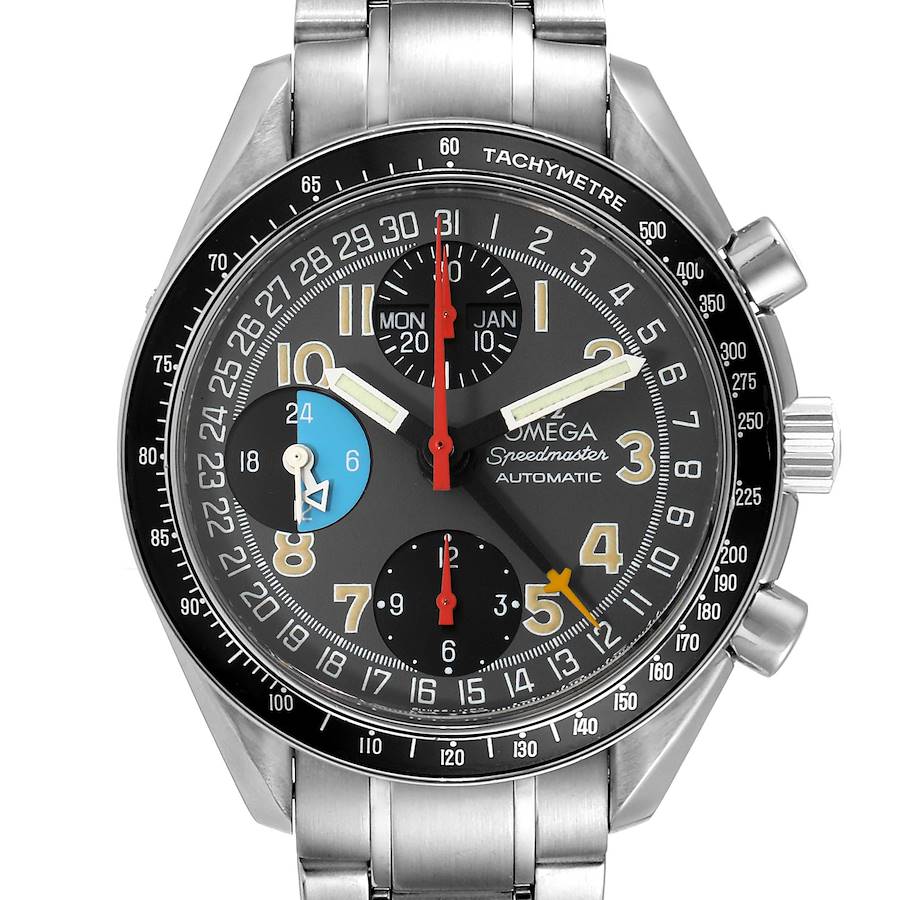 Omega Speedmaster Mark 40 Triple Calendar Mens Watch 3520 53 00 