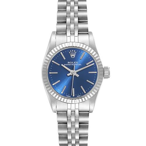 Photo of Rolex Oyster Perpetual Steel White Gold Ladies Watch 67194