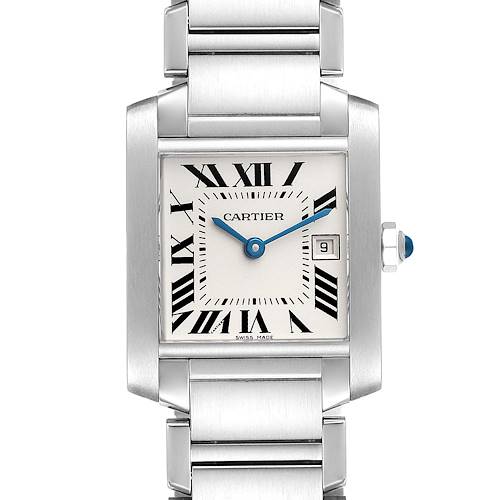 Photo of Cartier Tank Francaise Midsize Steel Ladies Watch WSTA0005 Box Papers