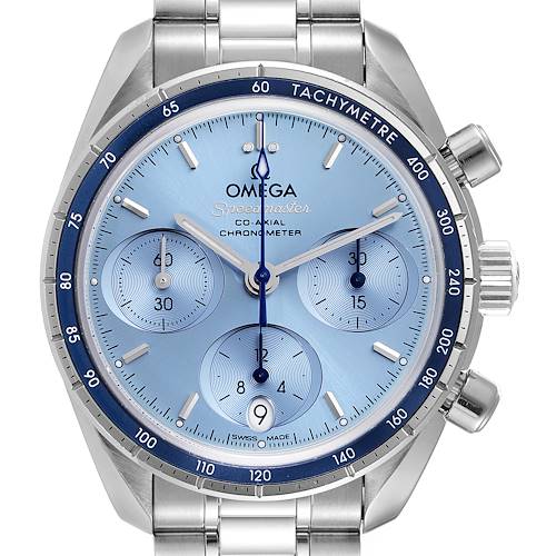 Photo of Omega Speedmaster 38 Co-Axial Chronograph Watch 324.30.38.50.03.001 Box Card