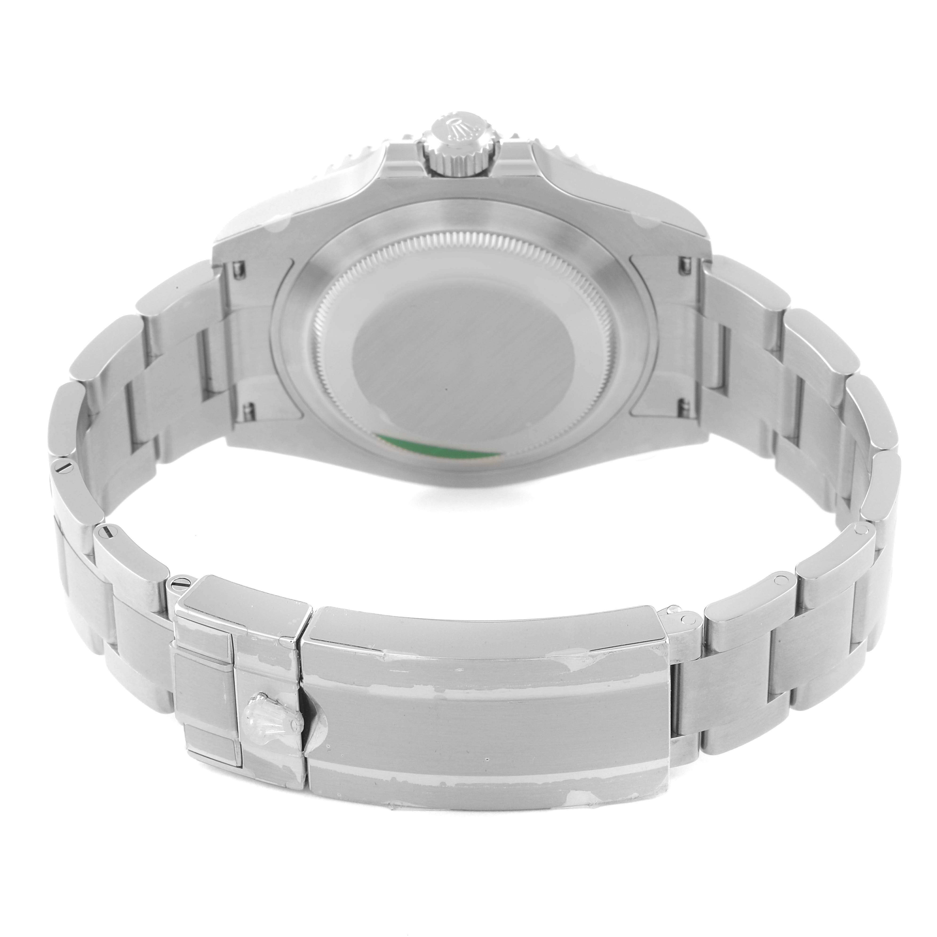 This image shows the back view of a Rolex Submariner 126610 Men's Stainless Steel Black Dial 126610 Men's Stainless Steel Black Dial watch, focusing on the case back and bracelet.