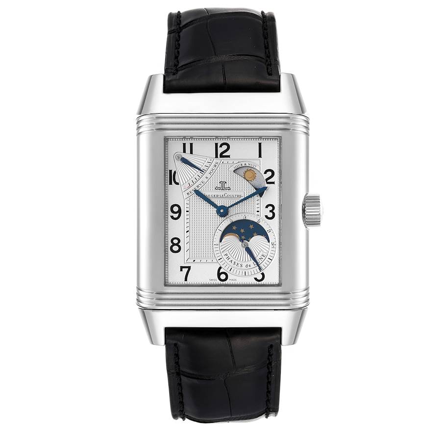 Jaeger LeCoultre Reverso Grande Sun Moon Mens Watch 240.8.27