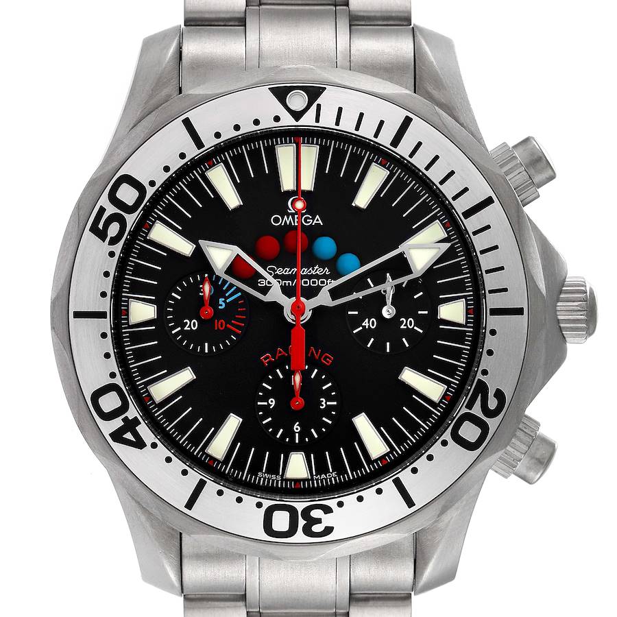 Omega Seamaster Regatta Racing Titanium Mens Watch 2269.52.00 SwissWatchExpo