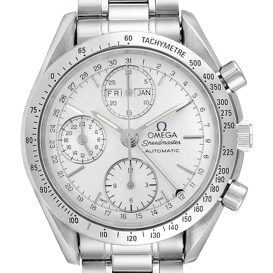 Omega Speedmaster Day Date Chronograph Mens Watch 3521.30.00 SwissWatchExpo