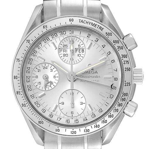 Photo of Omega Speedmaster Day Date Chronograph Steel Mens Watch 3523.30.00 Card