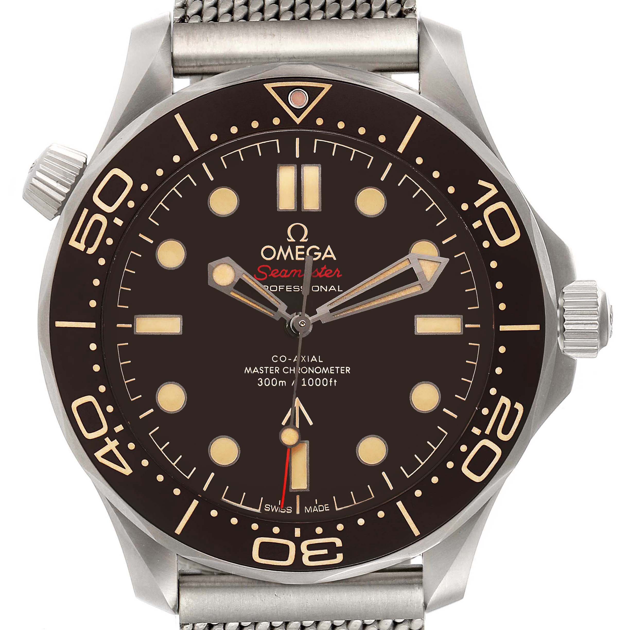 Omega Seamaster 300M 007 Edition Titanium Mens Watch 210.90.42.20.01.001  Unworn | SwissWatchExpo