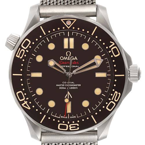 Photo of Omega Seamaster 300M 007 Edition Titanium Mens Watch 210.90.42.20.01.001 Unworn