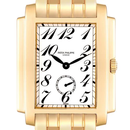Photo of Patek Philippe Gondolo Yellow Gold Small Seconds Mens Watch 5024 Box Papers