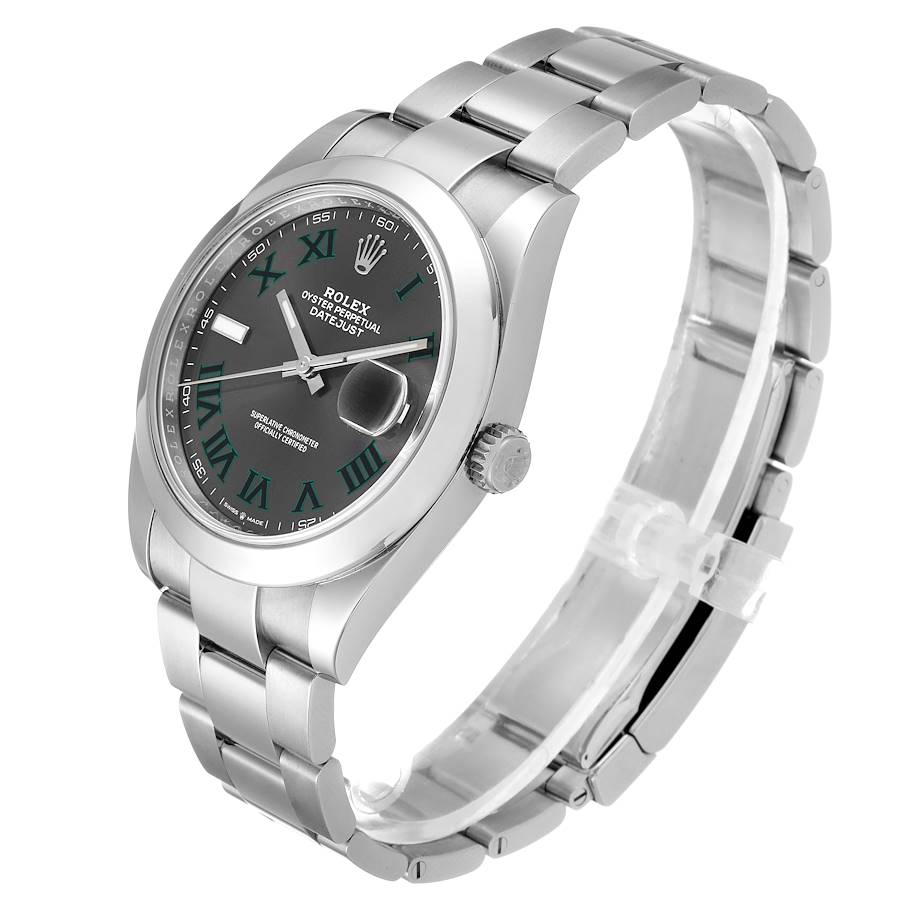datejust 41 green