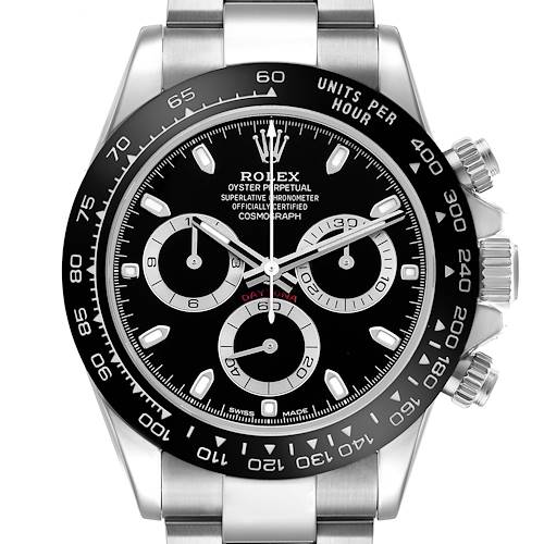 Photo of Rolex Daytona Steel Black Dial Mens Watch 116500