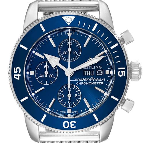 Photo of NOT FOR SALE Breitling SuperOcean Heritage II Chrono Blue Dial Mens Watch A13313 Box Card PARTIAL PAYMENT