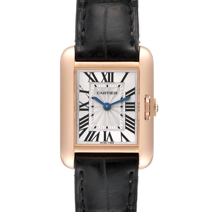 Cartier Tank Anglaise Rose Gold Small Ladies Watch W5310027 SwissWatchExpo
