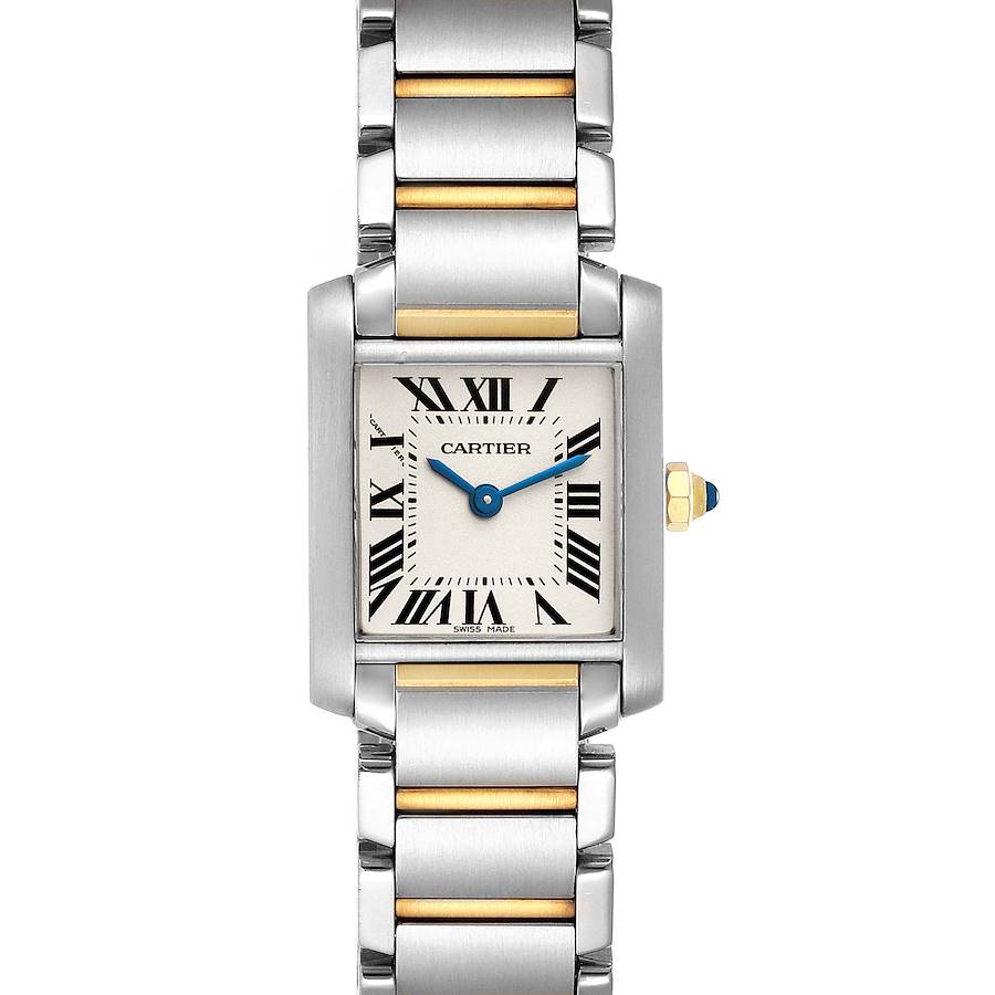 NOT FOR SALE Cartier Tank Francaise Small Steel Yellow Gold Ladies Watch W51007Q4 PARTIAL PAYMENT SwissWatchExpo
