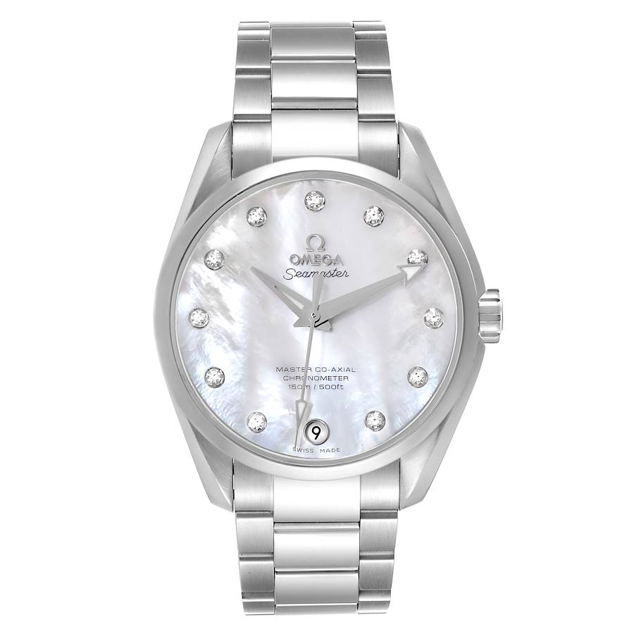 Omega seamaster clearance women's diamond