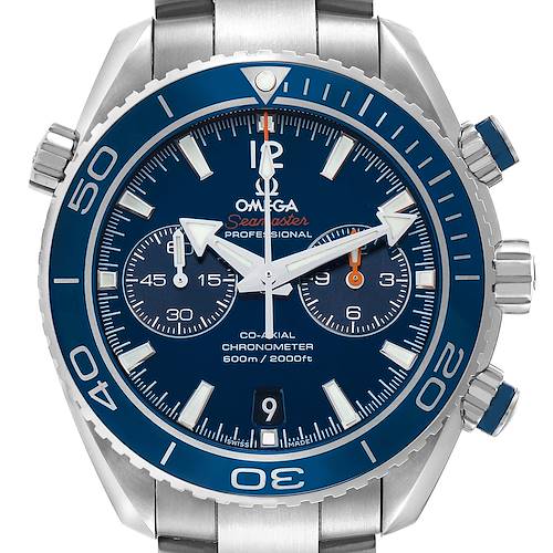 Photo of Omega Planet Ocean 600M Titanium Mens Watch 232.90.46.51.03.001 Box Card