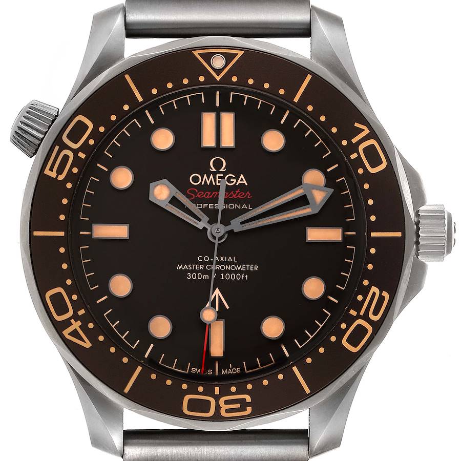 Omega Seamaster 300M 007 Edition Titanium Watch 210.90.42.20.01.001 Unworn SwissWatchExpo