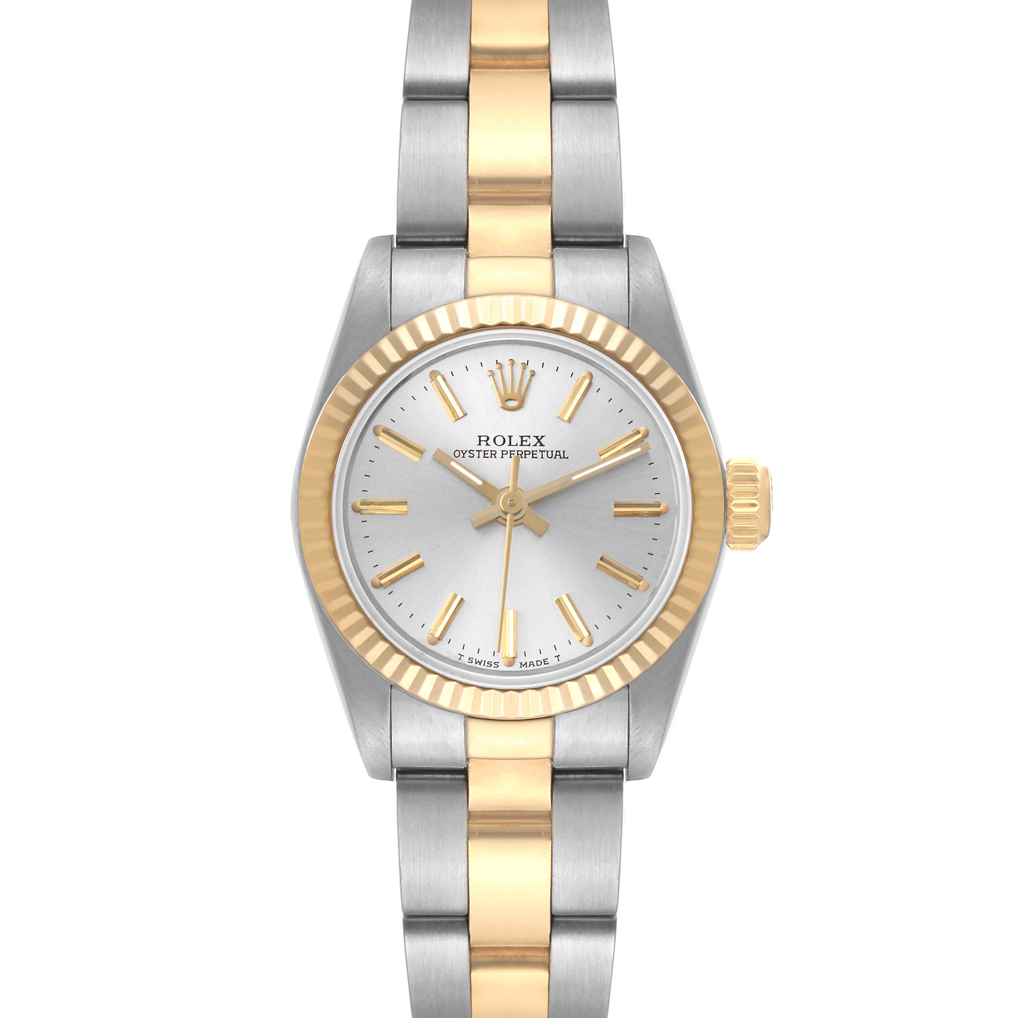 Rolex Oyster Perpetual Steel and Gold (two tone) 67193