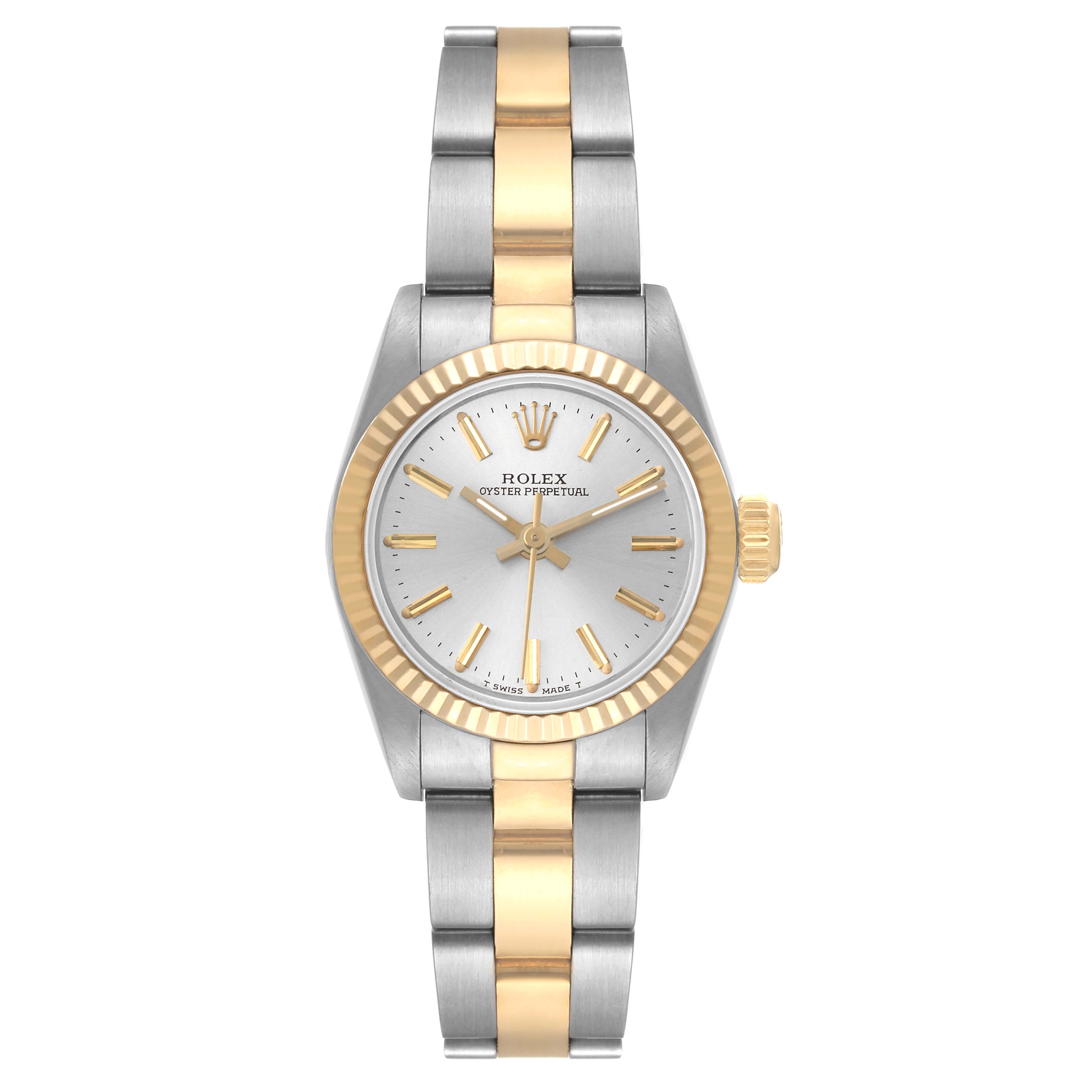 ROLEX OYSTER PERPETUAL LADY 76193 2コマ