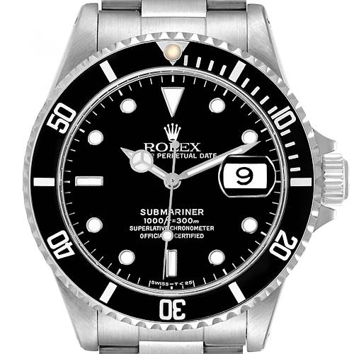 Photo of NOT FOR SALE Rolex Submariner Date Black Dial Steel Mens Watch 16610 PARTIAL PAYMENT