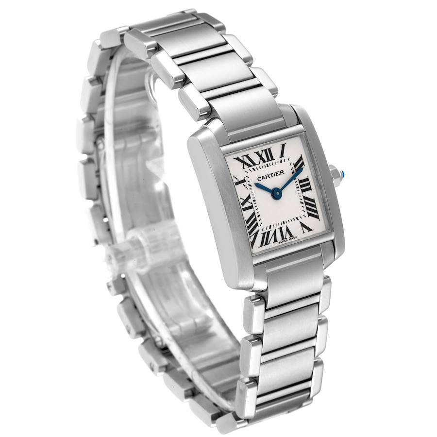 Cartier Tank Francaise Steel Ladies Watch W51008Q3