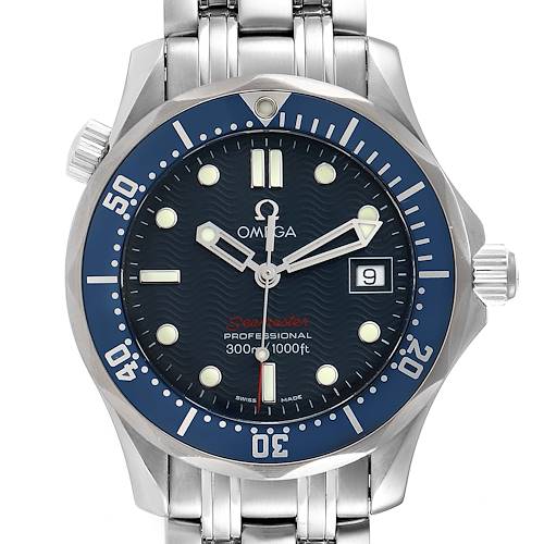 Photo of Omega Seamaster 300M Blue Wave Dial Midsize Watch 2223.80.00