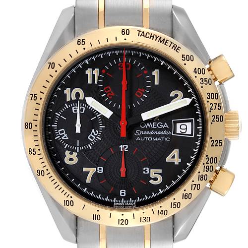 Photo of Omega Speedmaster Mark 40 Steel Yellow Gold Automatic Mens Watch 3313.53.00