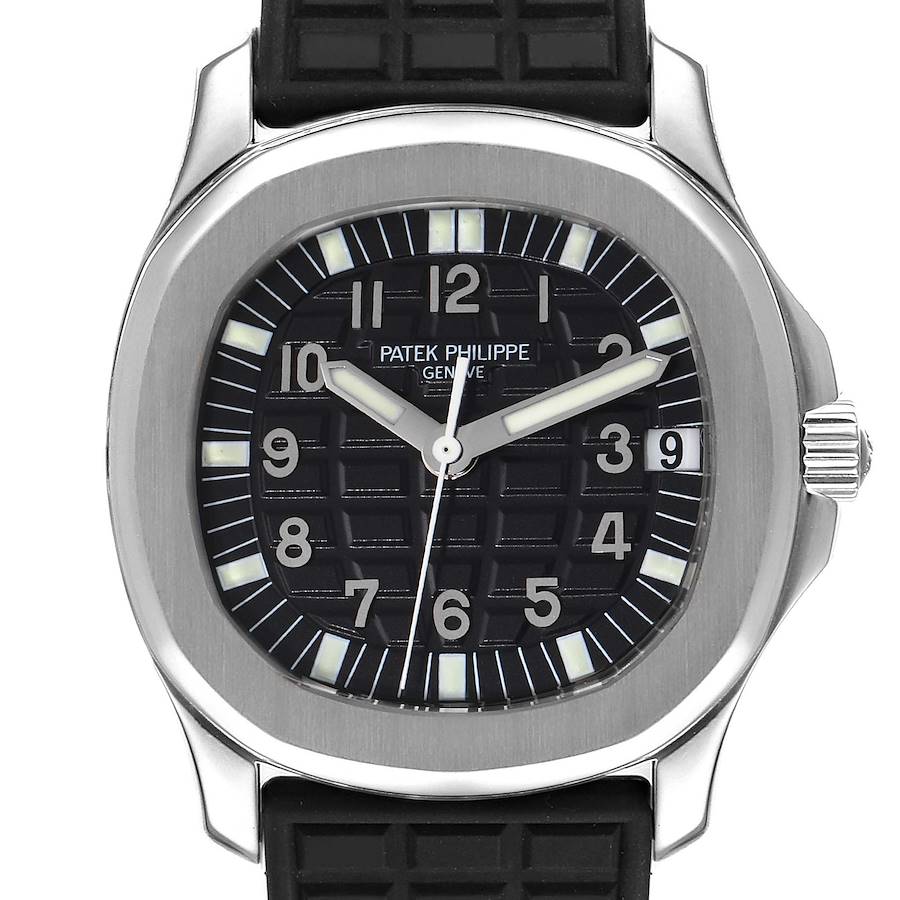 Patek Philippe Aquanaut Midsize Automatic Steel Watch Watch 5066 Papers SwissWatchExpo