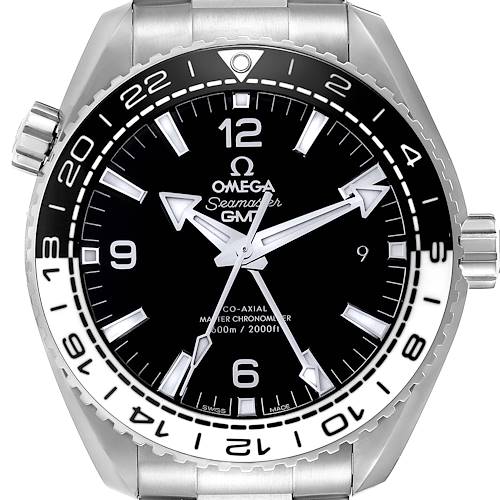 Photo of Omega Seamaster Planet Ocean GMT Steel Mens Watch 215.30.44.22.01.001 Box Card