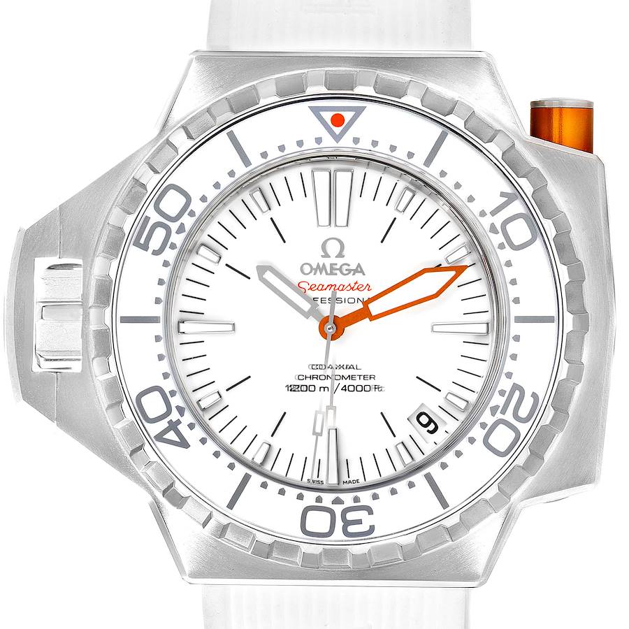 Omega Seamaster Ploprof 1200m Steel Mens Watch 224.32.55.21.04.001 Unworn SwissWatchExpo